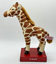 Geoffrey 10 GIRAFFE FAO Schwarz Plush Toys R Us 2013 With Tags / Box Base MINT