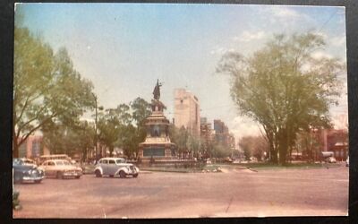 1954 Reynosa Mexico Picture Postcard Cover To New Britain CT USA Reforma Walk