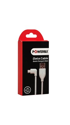 3.3ft (1m) Right Angle Micro USB to USB-A Data Cable