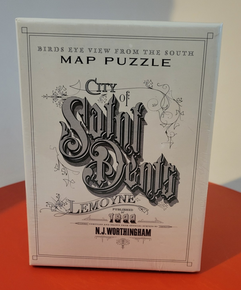 Saint Denis Double Sided Puzzle from Red Dead Redemption 2