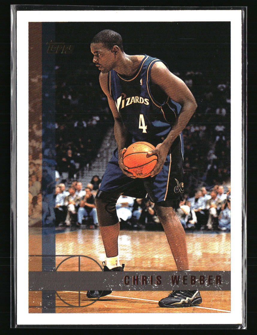 Chris Webber 1997 Topps #185  Basketball Card