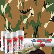 MYDIPKIT Hydro Dipping Water Transfer Print KIT MC-221 Fabric Multi Camo