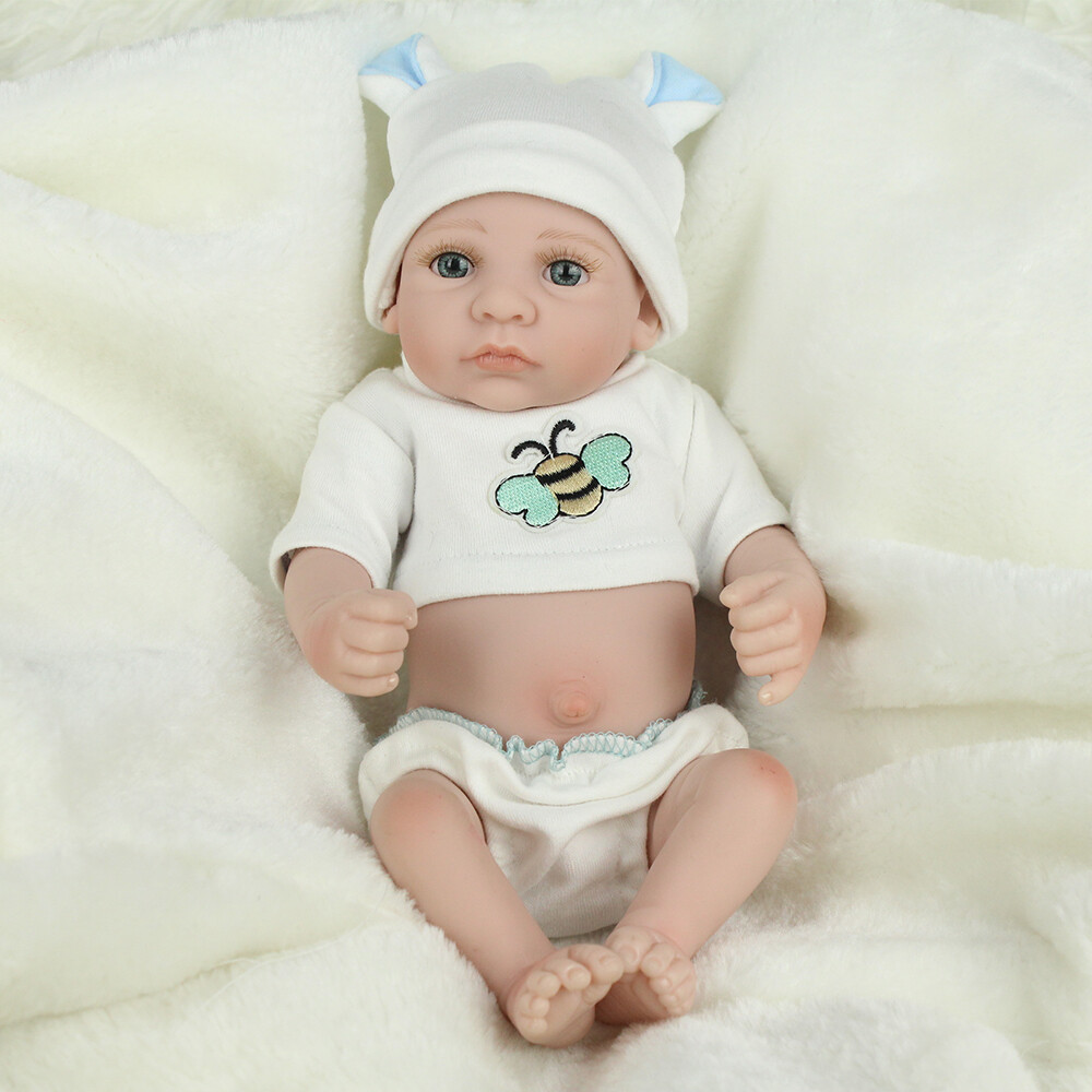10inch Reborn Baby Dolls Lifelike Newborn Preemie Boy Full Body