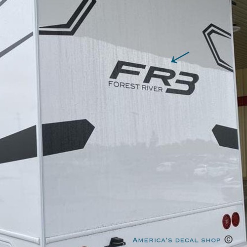 Forest River FR3 34DS Camper RV Trailer Decals 1PC OEM New Oracle 30 ...