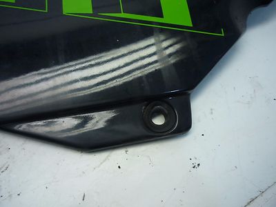 KAWASAKI 88-97 ZX600C ZX 600 C RIGHT SIDE COVER BLACK GREEN
