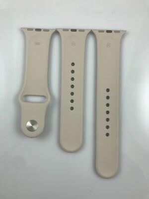 Original Apple Watch Series 10 9 8 7 6 SE 5 Sport Band 41mm 40mm 38MM Starlight