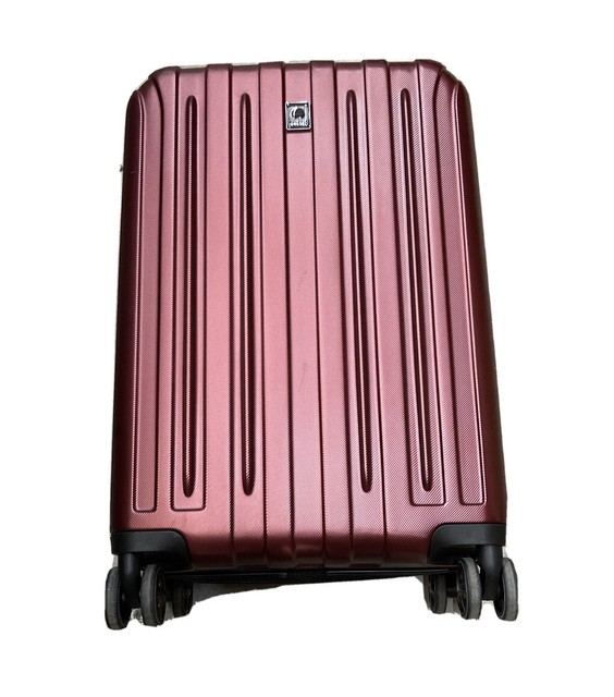 Delsey 20" Carbonite CarryOn Spinner Red NWOT No Box. Floor Sample eBay