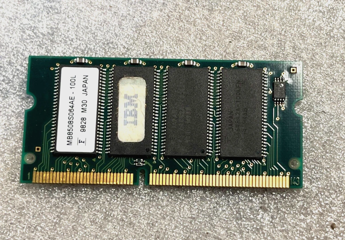 IBM 76H0295 64MB SODIMM Non Parity PC 66 66Mhz Memory | eBay