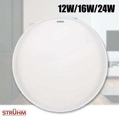 LED-Plafondbeleuchtung Aufputz IP44 12W/16W/24W weiß Sola Struhm Beleuchtung 