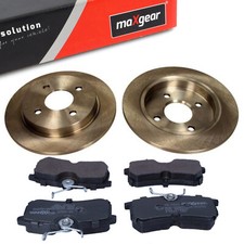 MAXGEAR Bremsscheiben Bremsbeläge Hinten für FORD FOCUS FIESTA 253 mm