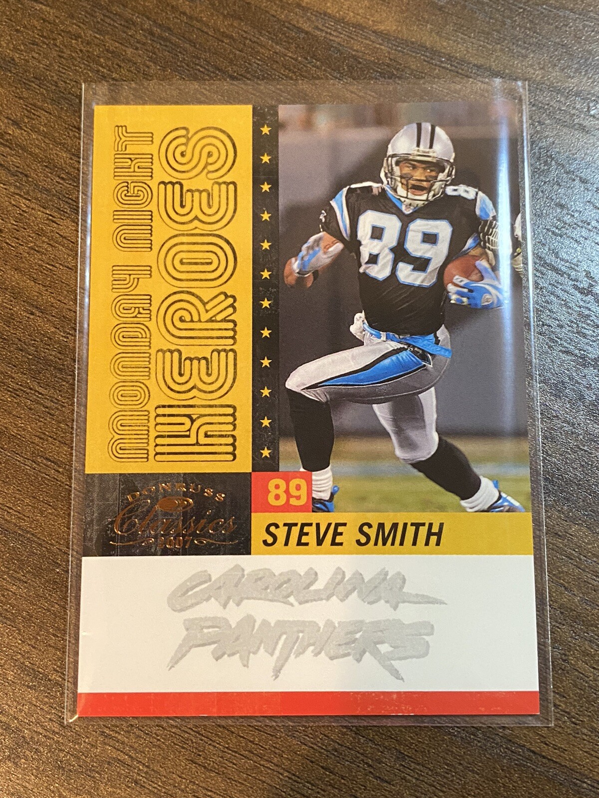 2007 Donruss Classics Monday Night Heroes Bronze #18 Steve Smith 817/1000