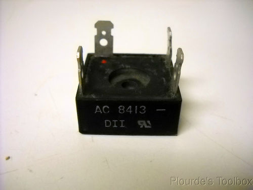Used  Bridge rectifier, Single Phase Bridge 35A,400A