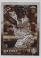 2015 Topps Chrome Sepia Refractor Jose Pirela #161 6m2