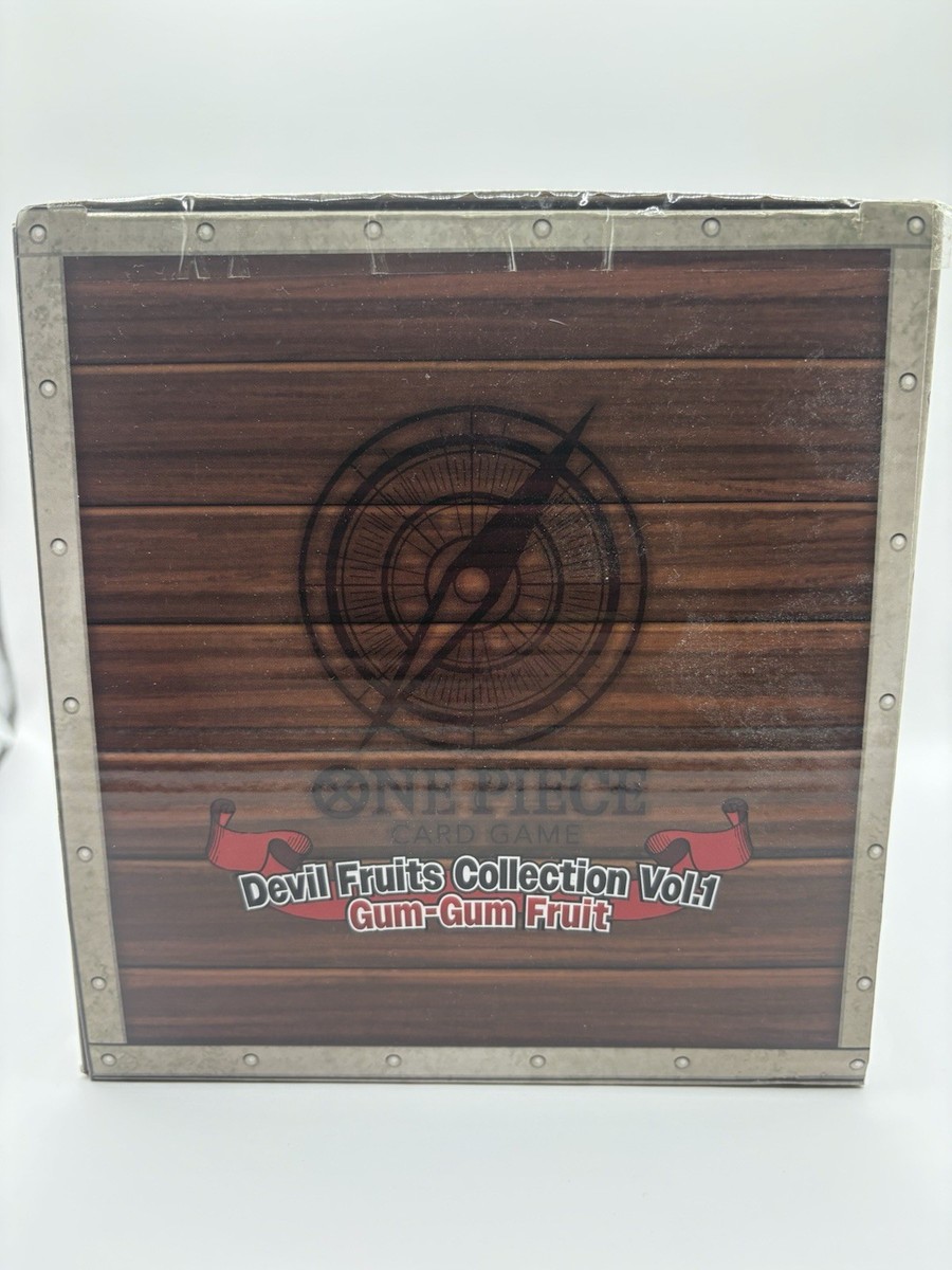 One Piece Card Game Devil Fruits Collection Volume 1 Gum-Gum Fruit DF-01  Sealed | eBay