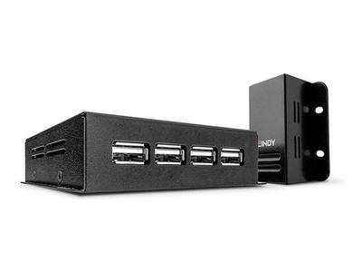 Lindy USB 2.0 4 Port CAT.5/6 Extender With Power Over USB-Erweiterung 4