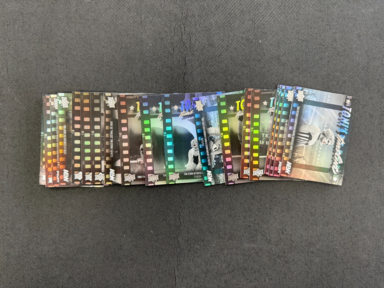 2026 Upper Deck AEW All Elite Toni's Timeline #TT1-TT15 Insert Pick Your Card