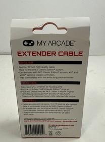 10ft My Arcade Gamepad Extender Cable Nintendo SNES NES Classic Edition Wii U