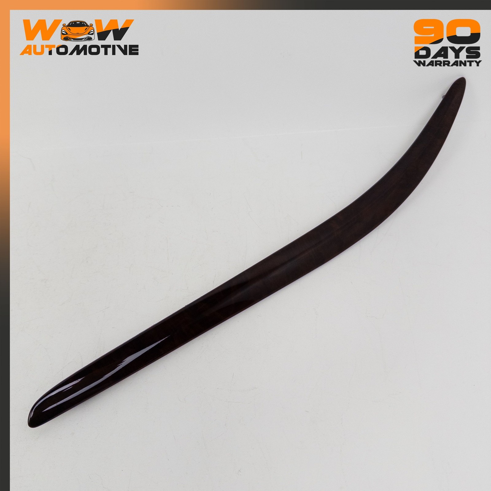 08-19 MASERATI GRANTURISMO S REAR RIGHT PASSENGER SIDE DOOR PANEL TRIM BLACK OEM
