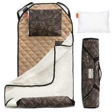 Tot Cot Nap Mat - Preschool Daycare Bedding Cover with Blanket and Pillow - A...