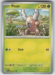 Pinsir 003/131 Prismatic Evolutions Common