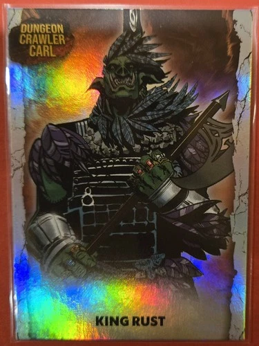 Dungeon Crawler Carl Series 1 CARD #92 King Rust HOLOFOIL SSP Borant - product listing photo