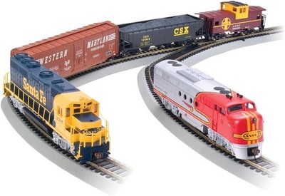 HO Scale Bachmann Digital Commander DCC Equipped Ready To Run Electric Train Set