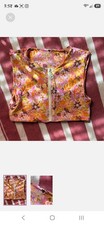 Stone Fox Front Zip Swim Top Size XL