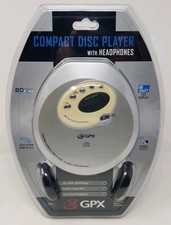 GPX Portable Compact Disc PLAYER Model 3847 LCD Display CD-R Compatible Sealed