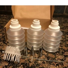 Pampered Chef Decorator Bottle Set #1585