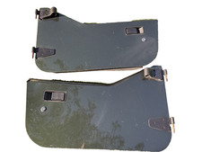 97-06 Jeep Wrangler Tj Door Half 12 Hard Doors Green Pair Left Right Clean