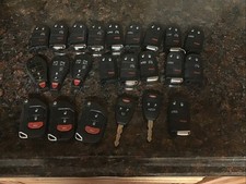LOT 23  JEEP DODGE CHRYSLER OEM KEY FOB LOT