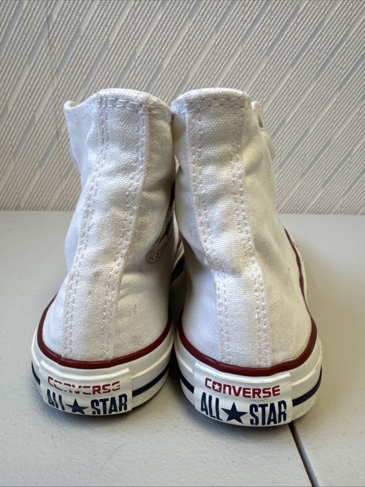 Converse All Star Hi Optical White High Top Canvas Shoes Men's US 5 M7650 thumbnail 5