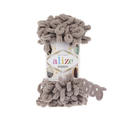 ALIZE PUFFY Wolle chunky flauschig handstricken fingerstricken 100g Farbauswahl