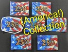 Aceo Original 2.5"By 3.5" Hand Painted, American Flag, 250 Years, OOAK, Misael  — photo 3