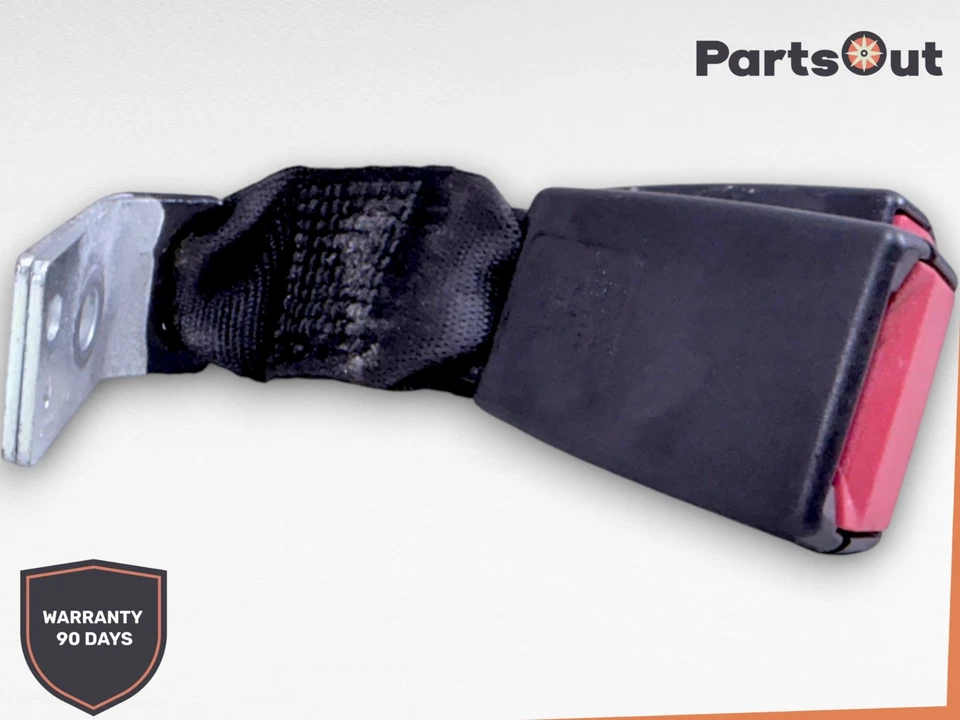 Jaguar XF XFR XFR-S 2009-2015 hebilla de cinturón de seguridad central trasero negro OEM Foto 2 de 4