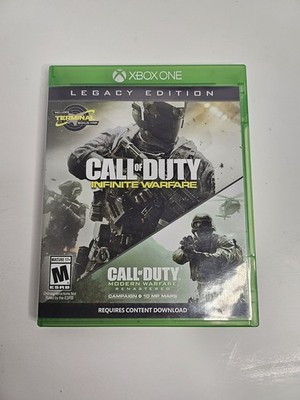 Activision Call of Duty Infinite Warfare Legacy Xbox One 2016 M NTSC Disc Case
