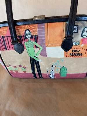 Vintage Isabella Fiore  Walking Stanley  Satchel EUC