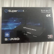 SuperBox S3 Pro Smart Media Player Dual Band Wi-Fi 2.4GHZ/5GHZ, 6K Ultra HD