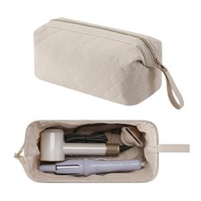 Large QuiltedHair Tools Travel Bag, Water-resistant Hair Styling Accessories ...
