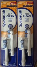 2 Packs Spinbrush NEW PRO CLEAN Replacement Heads Electric Toothbrush Refills