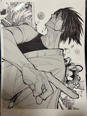 Fire Force Reproduction Art F. Benimaru, Captain, Original Illustration