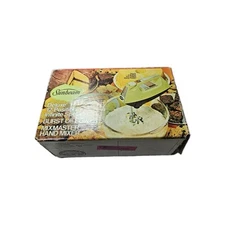 Sunbeam Harvest Gold Deluxe 12 Position Mixmaster Hand Mixer Burst Of Power NOS