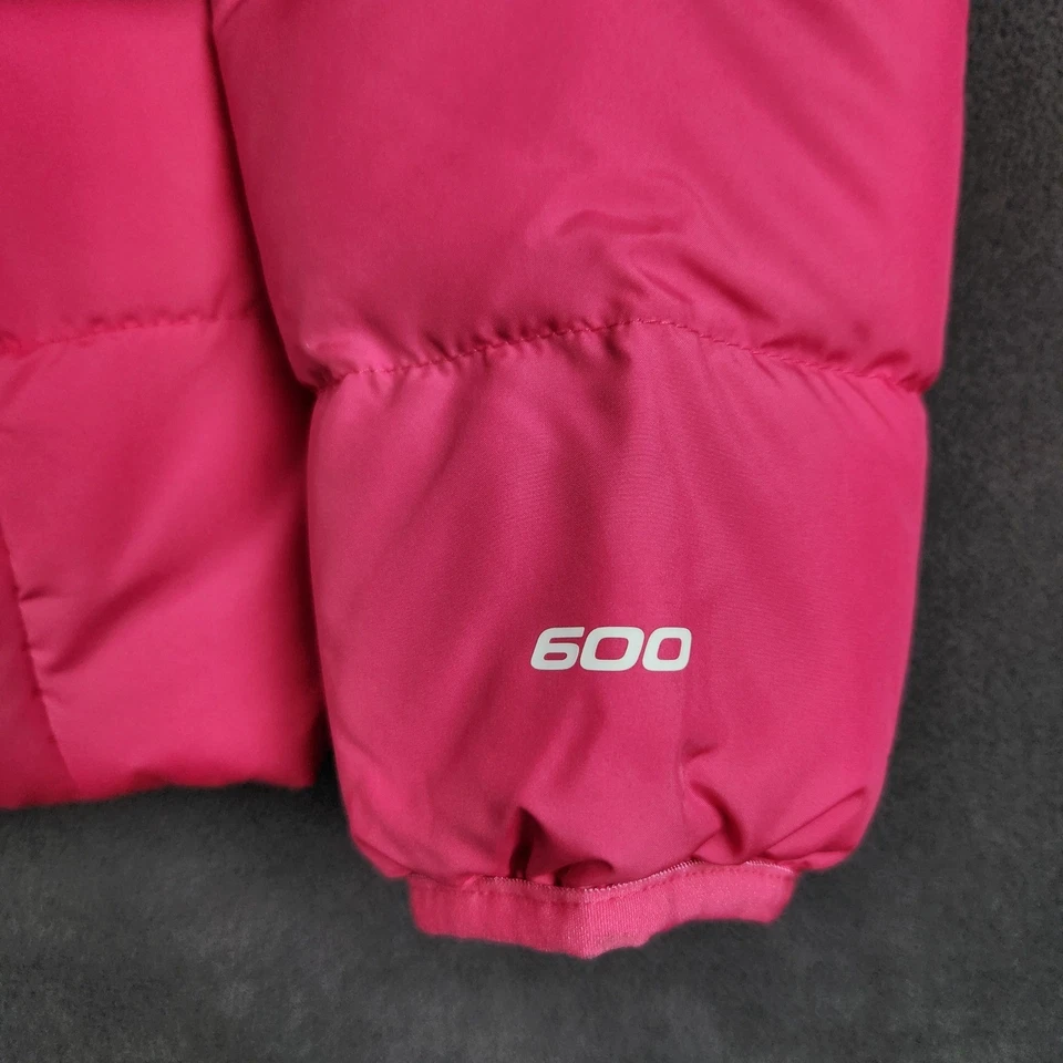 Chaqueta The North Face Reversible North Down Adolescente Pequeña 7 8 Mr Rosa 600 Relleno Nueva con Etiquetas Foto 2 de 4