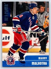 1999-00 Be a Player Memorabilia Manny Malhotra New York Rangers #240