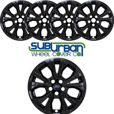 ✅ FITS 2023-2025 Ford Escape Active 17" Gloss Black Wheel Skins # IMP-526BLK SET