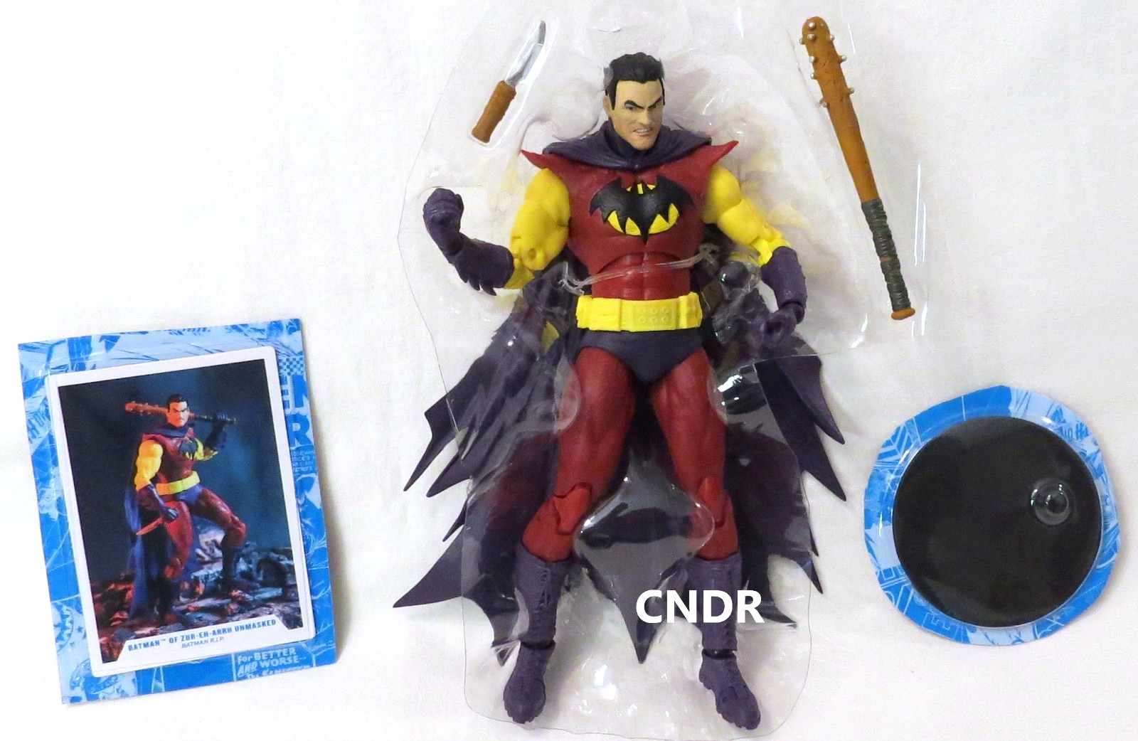 Mcfarlane DC Multiverse Gold Label RIP LOOSE 7" BATMAN of Zur En Arrh *UNMASKED*