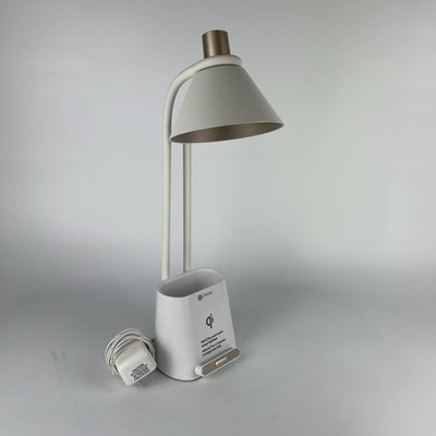 OttLite Wellness Series LED Desk Lamp Organizer Wireless Charging Parts