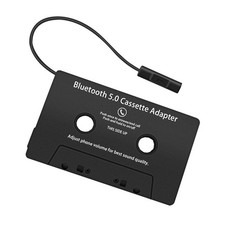 Bluetooth In Car Audio Tape Cassette Adapter Converter FOR IPhone Android MP3 CD