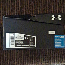 Under Armour UA Drive Glide SL Waterproof Golf Shoes White/Blue US 9.5