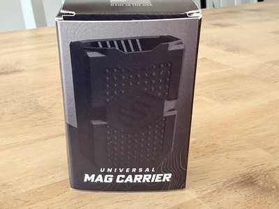 New Stopbox Universal Mag Carrier (Black) Fits Single and Double Stack Mags